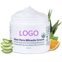 Crema Hidratante Facial Antienvejecimiento Orgánica Natural de Aloe Vera